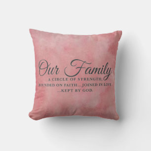 Unsere Familie Kissen