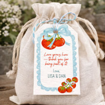 Unsere Familie wächst Geschenk-Tags für Baby Showe
