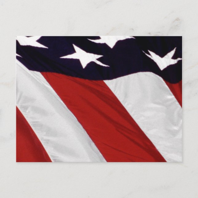 Unsere Flagge Postkarte (Vorderseite)