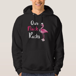 Unsere Flock Rocks Adorable Flamingo Schifffahrt Hoodie
