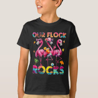 Unsere Flock Rocks Flamingo Sommerferien Familie M
