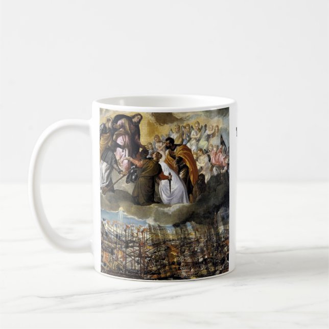 Unsere Frau des Sieges Kaffeetasse (Links)