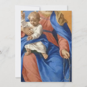 Unsere Frau vom Rosenkranz Einladung