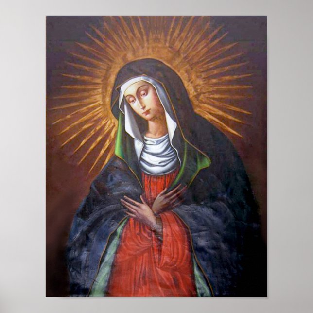 Unsere Frau vom Tor der Morgendämmerung Poster (Vorne)