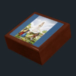 Unsere Frau von Fatima Erinnerungskiste<br><div class="desc">Geschenkboxen mit einem Vintange Bild von "Unsere Frau von Fatima",  das den Kindern mit dem Wort "Unsere Frau von Fatima betet für uns" erscheint.</div>