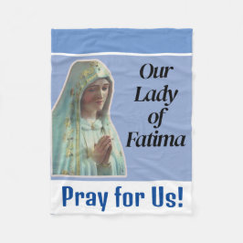 Unsere Frau von Fatima Fleecedecke