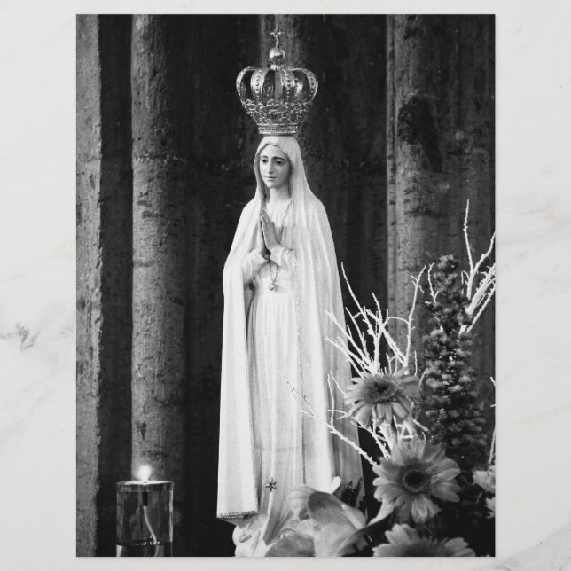 Unsere Frau von Fatima Flyer (Vorne)