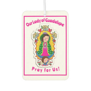 Unsere Frau von Guadalupe Autolufterfrischer