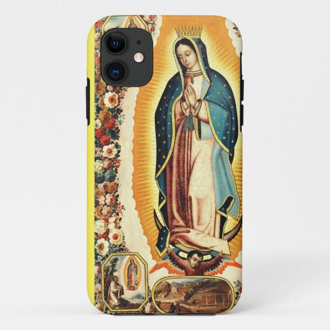 Unsere Frau von Guadalupe Case-Mate iPhone Hülle (Rückseite)