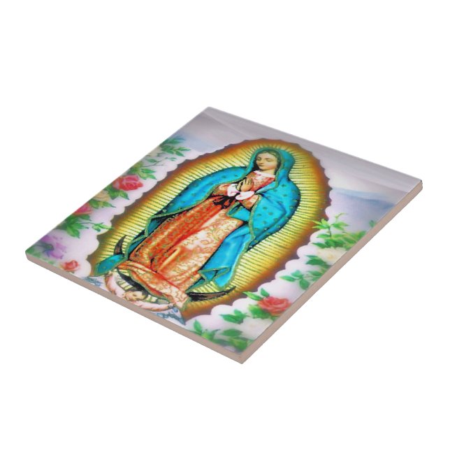 Unsere Frau von Guadalupe Fliese (Seite)