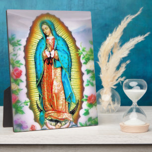 Unsere Frau von Guadalupe Fotoplatte