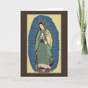 Unsere Frau von Guadalupe Karte