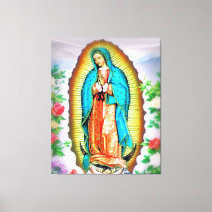Unsere Frau von Guadalupe Leinwanddruck