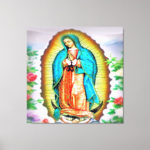 Unsere Frau von Guadalupe Leinwanddruck