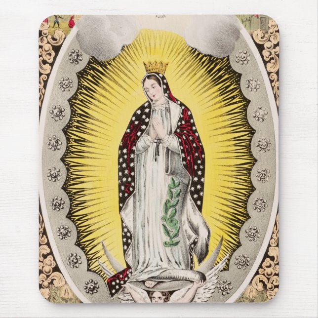 Unsere Frau von Guadalupe Mousepad (Vorne)