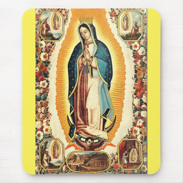 Unsere Frau von Guadalupe Mousepad (Vorne)