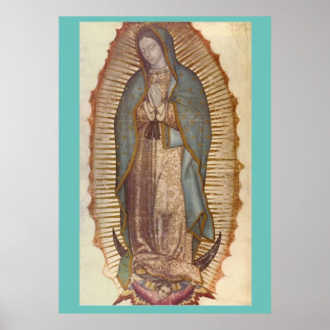 Unsere Frau von Guadalupe Poster (Vorne)