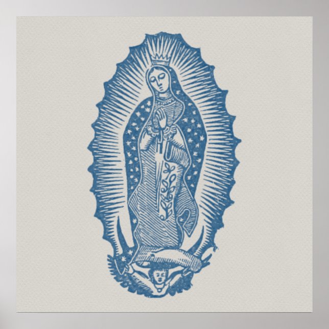 Unsere Frau von Guadalupe Poster (Vorne)