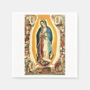 Unsere Frau von Guadalupe Serviette