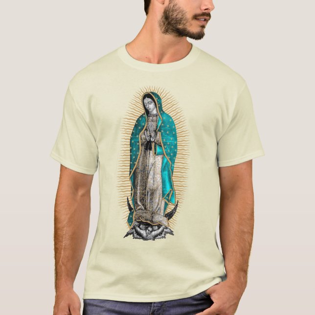 Unsere Frau von Guadalupe T-Shirt (Vorderseite)
