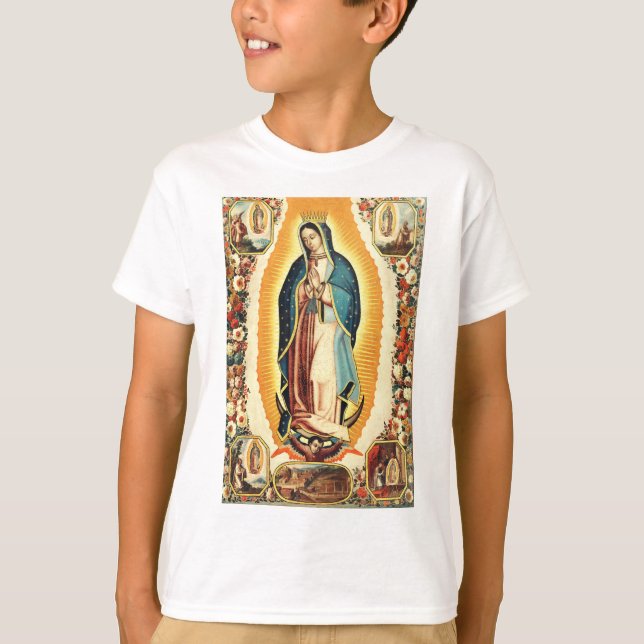 Unsere Frau von Guadalupe T-Shirt (Vorderseite)