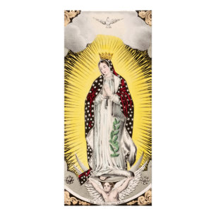 Unsere Frau von Guadalupe Werbekarte