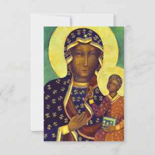 Unsere Frau von Tschenstochau Schwarze Madonna Iko