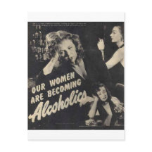 Unsere Frauen werden Alkoholiker!