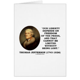 Unsere Freiheit hängt von der Pressefreiheit ab