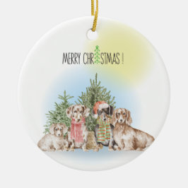 Unsere Freunde Keramik Ornament