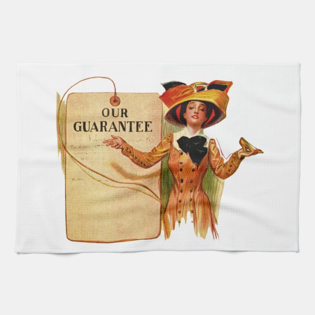 Unsere Garantie Geschirrtuch (Horizontal)
