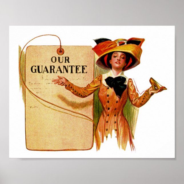 Unsere Garantie Poster (Vorne)