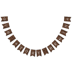 Unsere Geschichte beginnt mit der Braun-Holz-Hochz Wimpelkette