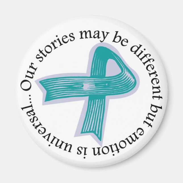 Unsere Geschichten mögen anders sein... Magnet (Vorne)