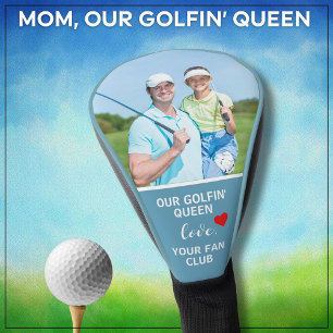 Unsere Golfin' Queen Custom Foto Personalisiert Golf Headcover