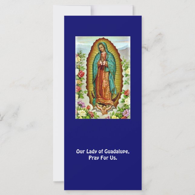 Unsere Gottesmutter-Gebetskarte (Vorderseite)