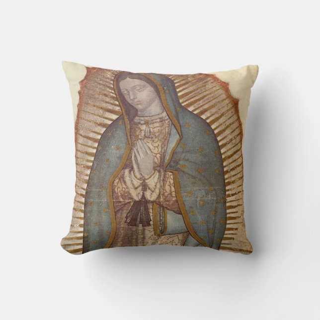 unsere Guadalupe Kissen (Vorderseite)