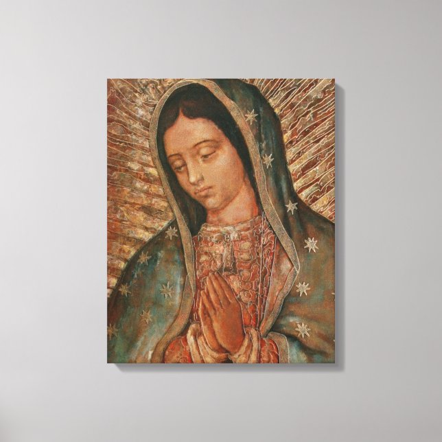 unsere Guadalupe Leinwanddruck (Vorderseite)