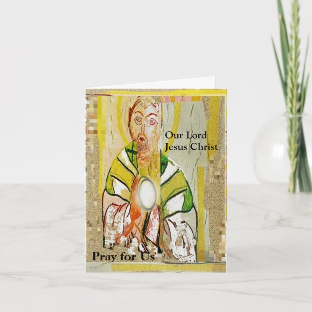 Unsere Herren Jesus Christus-Karte Karte (Vorderseite)