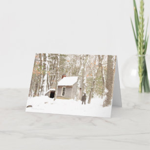 **Unsere Herzen sind warm und fröhlich: Walden Pon Feiertagskarte