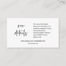 Unsere Hochzeitsdetails, Website, UAWG, Eintrittsk