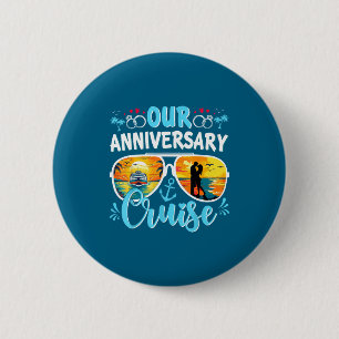 Unsere Jubiläumskreuzfahrt Ehemann Ehefrau Paarkre Button