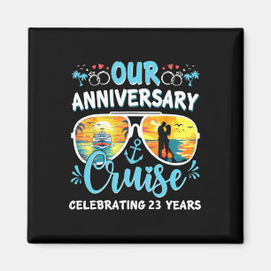 Unsere Jubiläumskreuzfahrt zum 23. Jahrestag für P Magnet