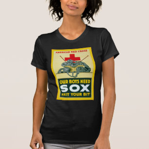 Unsere Jungen benötigen Sox ~ Vintagen Weltkrieg  T-Shirt