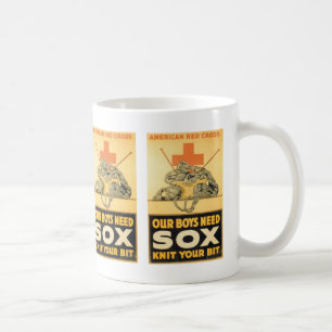 Unsere Jungen brauchen Socken Tasse