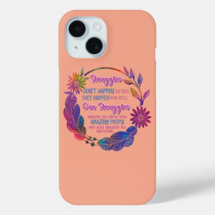 Unsere Kämpfe formen uns zu den erstaunlichen Mens Case-Mate iPhone Hülle