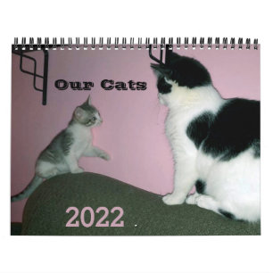 Unsere Katzen 2022 Personalisierter Kalender