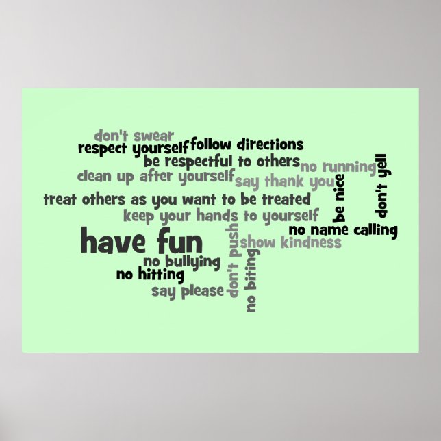 Unsere Kirchenordnung Poster (Vorne)