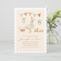 Unsere kleine Alberne Gänse wird Geburtstag