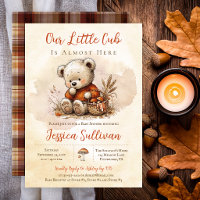 Unsere kleine Bärenjunge Teddybär Herbst-Baby-Part